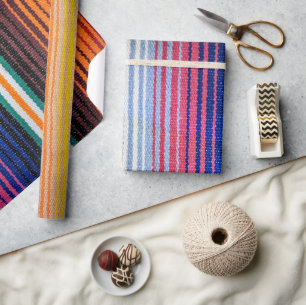 Papier Cadeau Fiesta traditionnelle mexicaine