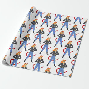 Papier Cadeau fille diable