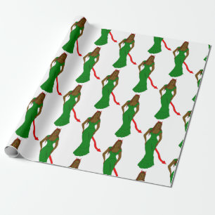 Papier Cadeau fille diable