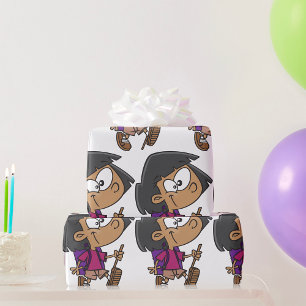 Papier Cadeau Fille Randonnée