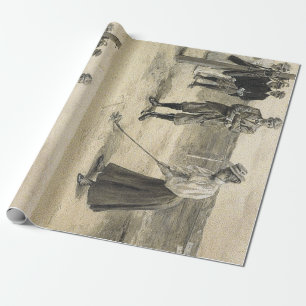 Papier Cadeau Fille SUPÉRIEURE de golf