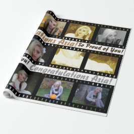 Papier Cadeau Film Film Strip Cadres photo Enveloppe cadeau