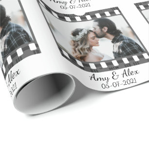 Papier Cadeau Film tendance Reel Film Film personnalisable Cadre