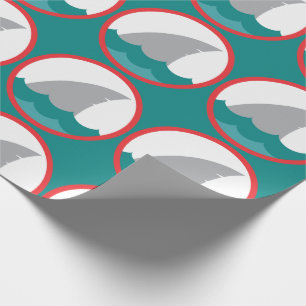 Papier Cadeau Fin de requin