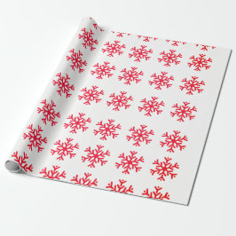 Papier Cadeau Flacons de neige de Noël
