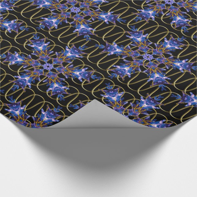 Papier Cadeau Flakes2 flottants au papier d'enveloppement de che (Coin)