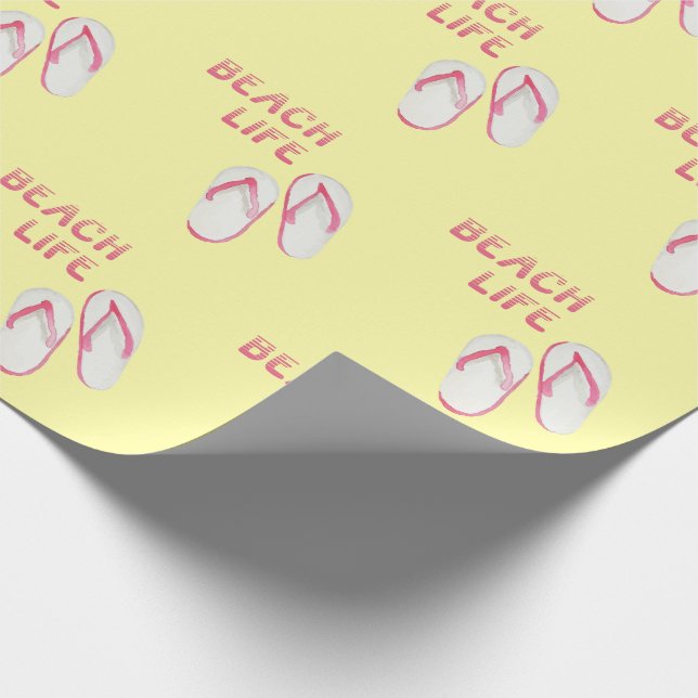 Papier Cadeau Flèches plage (Coin)