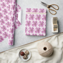 Fleur aquarelle violette