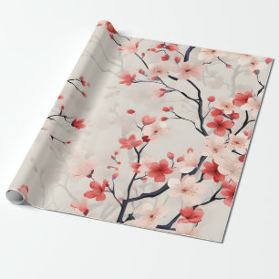 Papier Cadeau Fleur de Cerisier