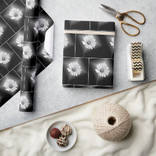 Papier Cadeau Fleur de Cosmos