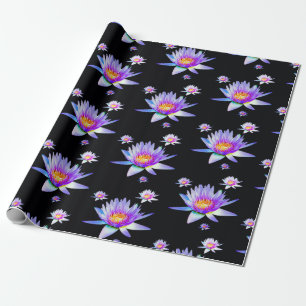 Papier Cadeau Fleur de Lotus