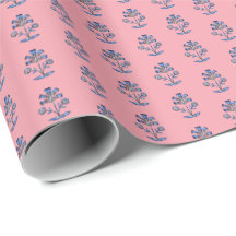 Fleur de lotus en impression sur bloc