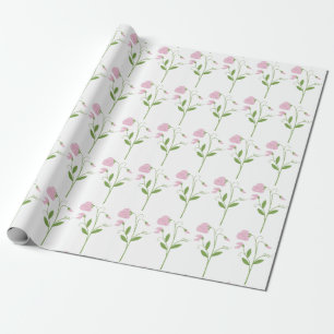Papier Cadeau Fleur de pois doux