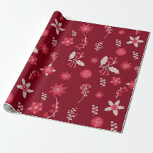 Fleur Et Cerise De Noël Poinsettia