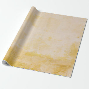 Papier Cadeau Fleurs à côté du mur jaune