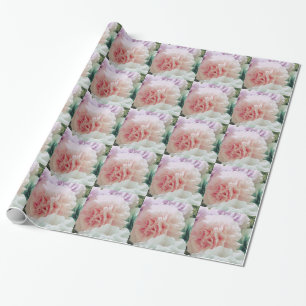 Papier Cadeau Fleurs de filtre à café souple