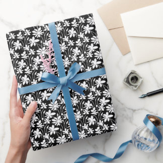 Papier Cadeau Fleurs de la nuit Plante