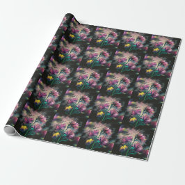 Papier Cadeau Fleurs florissantes