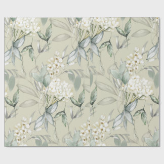 Papier Cadeau Fleurs Pastel sans coutures