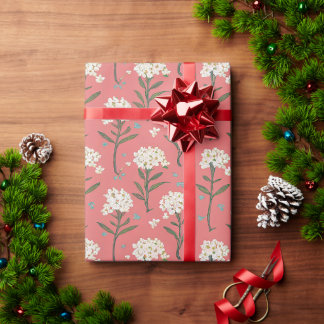 Papier Cadeau Fleurs sauvages délicats