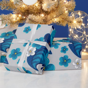 Papier Cadeau Floral