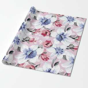 Papier Cadeau Floral Dreams #2 à Susiejayne