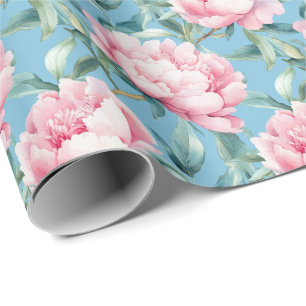 Papier Cadeau Floral Pink Trush Pony