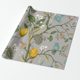 Papier Cadeau Floral Vintage Seamless. Botanique