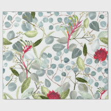 Flore australienne Eucalyptus feuilles Grande éche