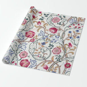 Papier Cadeau Flore, motifs floraux, William Morris