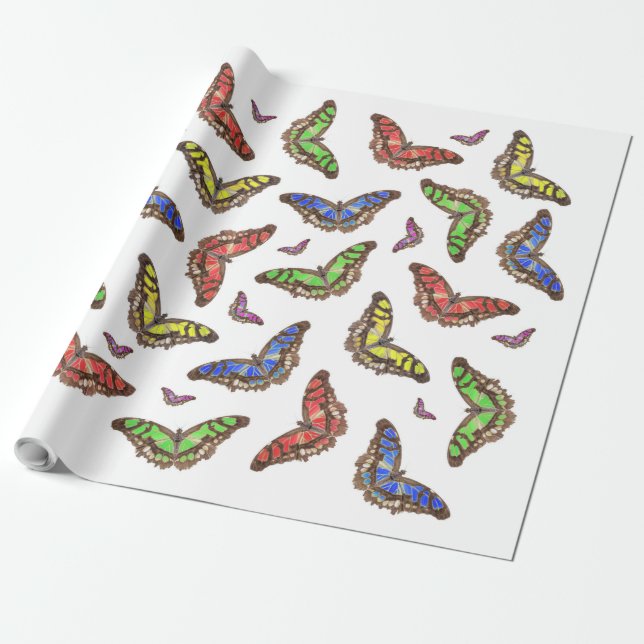 Papier Cadeau Flutterbys (Déroulé)