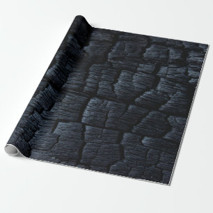 Papier Cadeau Fonte de combustion de frêne de charbon de charbon