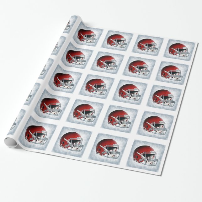 Papier Cadeau Football (Déroulé)