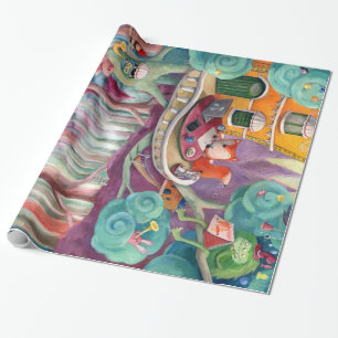 Papier Cadeau Forêt magique