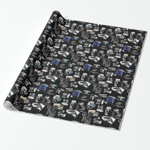 Papier Cadeau Formats d'appareil photo vintage capturés par un p