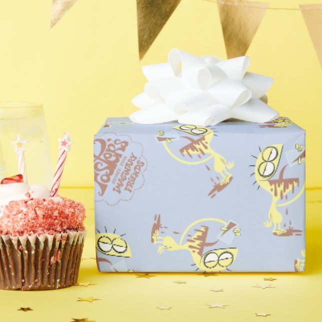 Papier Cadeau Foster's Home for Imaginary Friends | Cheese (Fête d'anniversaire)