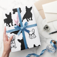Français moderne Bulldog Noël