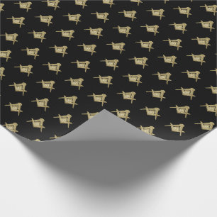 Papier Cadeau Freemason Masonic Carré et Compass Freemasony