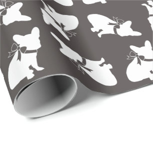 Papier Cadeau French Bulldog Theme Party - Baby shower neutre