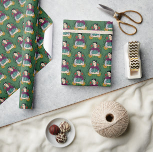 Papier Cadeau Frida Kahlo Mi Mexico Lindo Motif