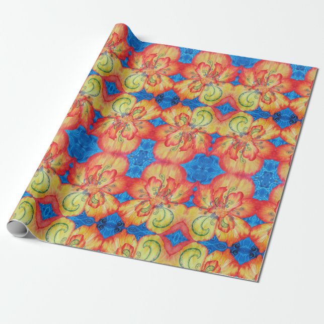 Papier Cadeau Frieda et la Géorgie (Déroulé)