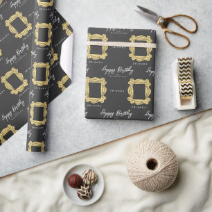 Papier Cadeau FRIENDS™   Cadre de judas Joyeux Anniversaire
