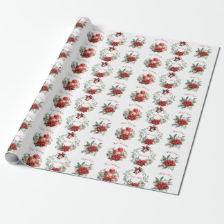 Papier Cadeau Frohe Weihnachten Stille Nacht