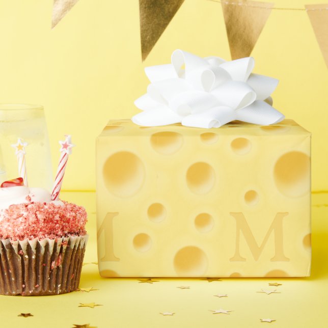 Papier Cadeau Fromage adorable Fancity Storybook Monpgrammed (Fête d'anniversaire)