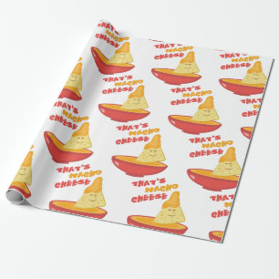 Papier Cadeau Fromage Nacho
