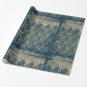 Papier Cadeau Frontière victorienne vintage de papier peint de