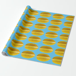 Papier Cadeau Fruit Motif de carambola de Starfruit pour le végé