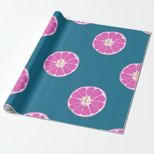Papier Cadeau Fruit sans couture motif avec orange. abstrait, ar