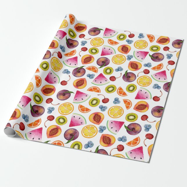 Papier Cadeau Fruité (Déroulé)