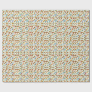 Papier Cadeau Fruits d'été & Tournesols - Motif de pique-nique à